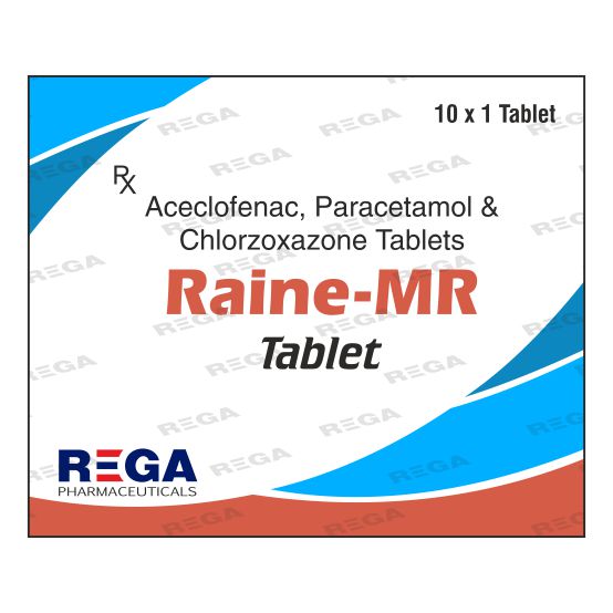 Aceclofenac, Paracetemol & Chlorzoxazone Tablets MR